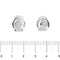 Boucles d'oreilles Chimento Solo Mia - Boucles d’oreilles goutte en or blanc et diamants 58 Facettes 13985