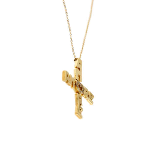 Collier Pasquale Bruni - Collier en or jaune 18 ct avec diamants 58 Facettes 32809