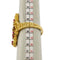 Bague 57 Sforza - Bague en or jaune 18 ct avec rubis et diamants 58 Facettes 27366