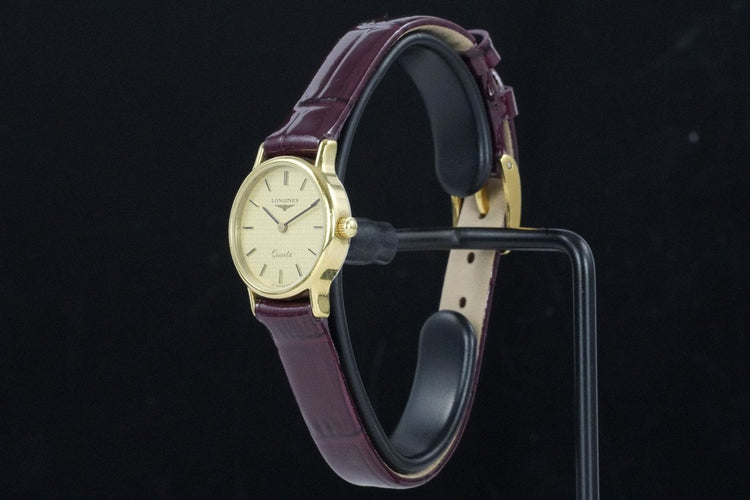 Montre Longines - Montre Quartz 153 6729 en plaqué or 58 Facettes TOT-01870