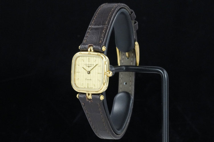 Montre Longines - Montre Quartz plaqué or 58 Facettes TOT-01839