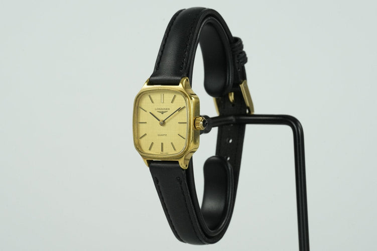 Longines - Montre Quartz 717 4353 plaqué or 58 Facettes TOT-01931