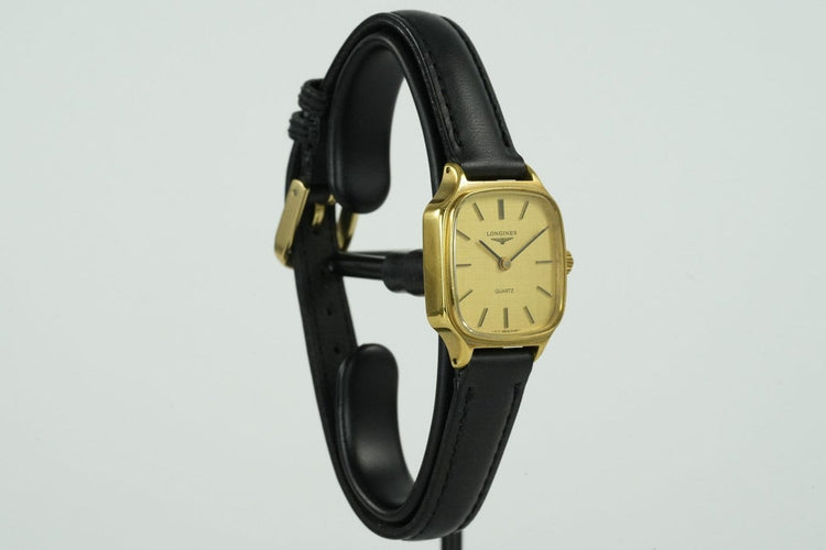 Montre Longines Quartz - Montre femme plaqué or 58 Facettes TOT-01931