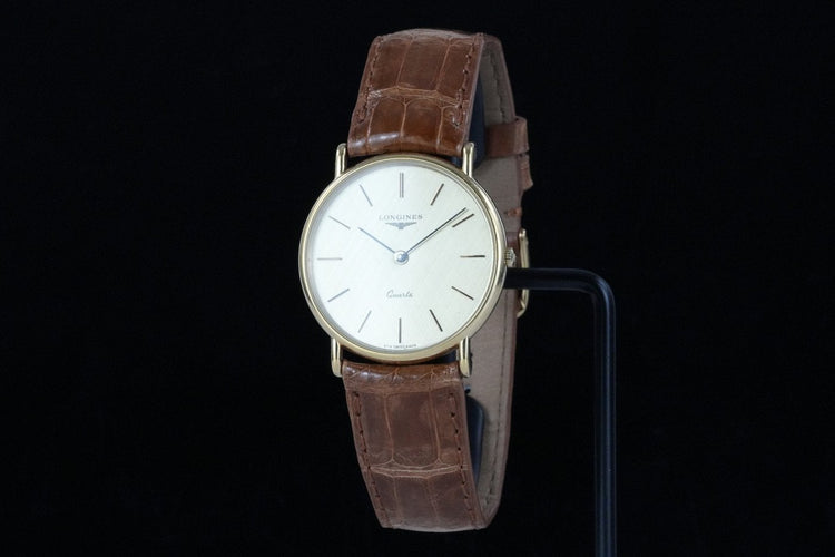 Montre Longines - Montre Quartz plaqué or 58 Facettes TOT-01812