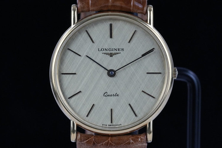 Montre Longines - Montre Quartz plaqué or 58 Facettes TOT-01812