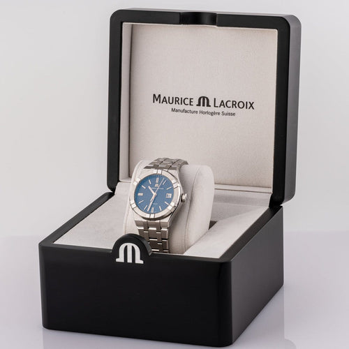 Montre Maurice Lacroix Aikon - Montre AI6007 automatique en acier 58 Facettes TOT-01942