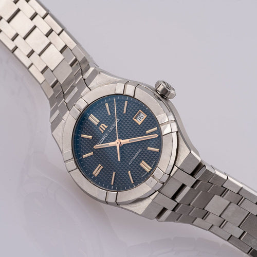 Montre Maurice Lacroix Aikon - Montre AI6007 automatique en acier 58 Facettes TOT-01942