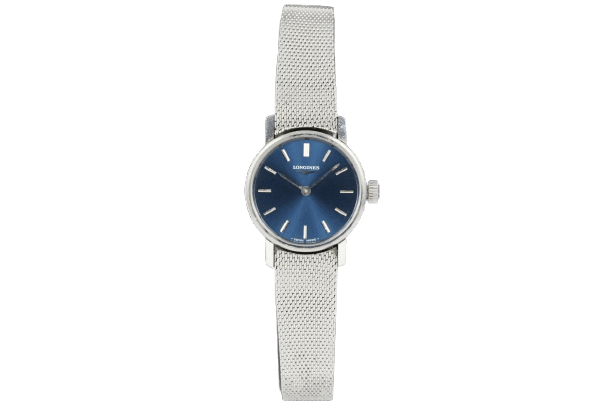 Longines Mechanical - Montre femme en acier, réf. 4007 1 8691 58 Facettes TOT-10528