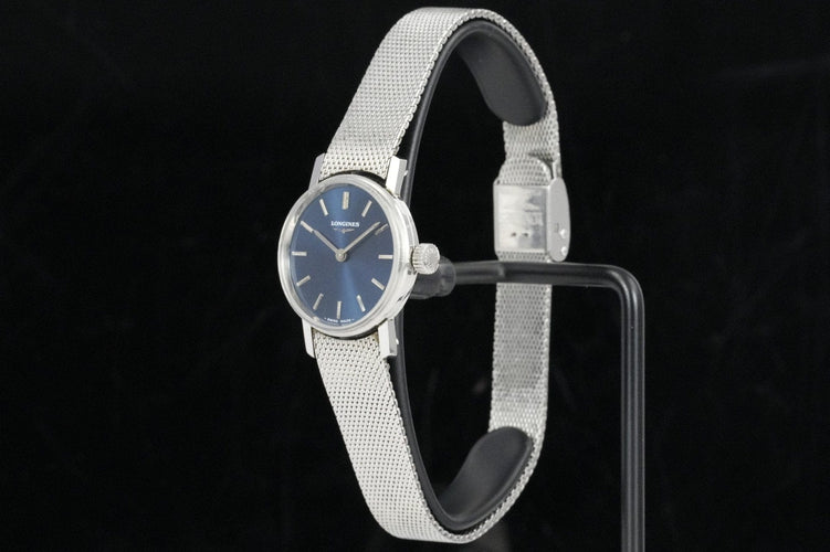 Longines Mechanical - Montre femme en acier, réf. 4007 1 8691 58 Facettes TOT-10528
