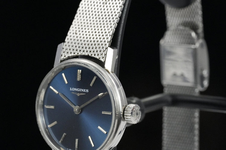 Longines Mechanical - Montre femme en acier, réf. 4007 1 8691 58 Facettes TOT-10528