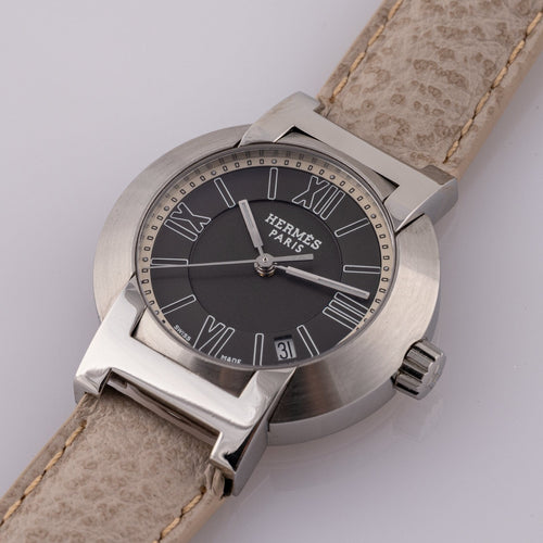 Hermès Nomade - Montre automatique en acier 58 Facettes TOT-01351