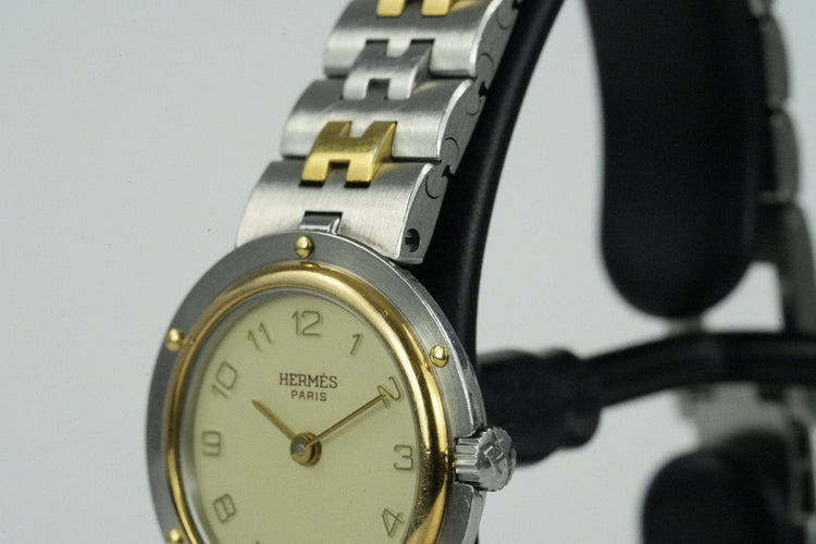 Hermès Olympia - Montre femme en acier 58 Facettes TOT-01489