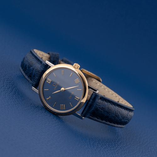 Omega De Ville - Montre 595.1111 en acier 58 Facettes TOT-01889