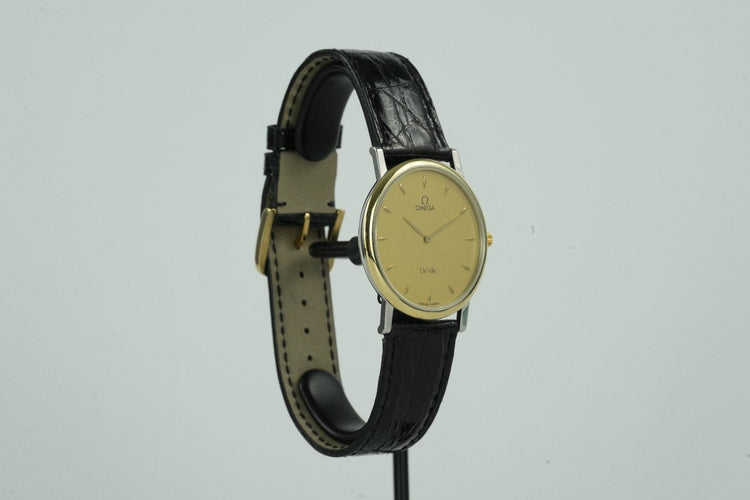 Omega De Ville - Montre en or et acier 58 Facettes TOT-01937