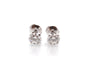 Boucles d'oreilles Puces d’oreilles - Diamants 1,30 ct et 1,31 ct 58 Facettes 27803-27804
