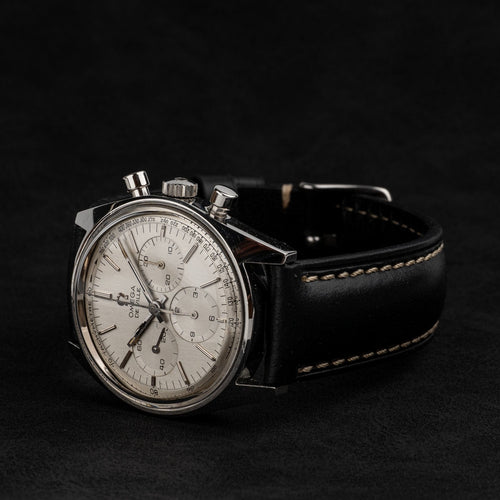 Omega De Ville - Montre chronographe en acier 58 Facettes TOT-01825