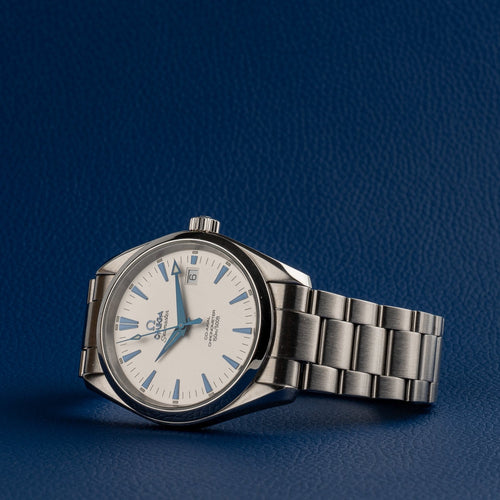 Omega Seamaster Aqua Terra - Montre automatique en acier 58 Facettes TOT-02023
