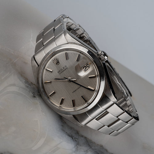 Rolex Oyster Date Precision - Montre Linen en acier 58 Facettes TOT-02172