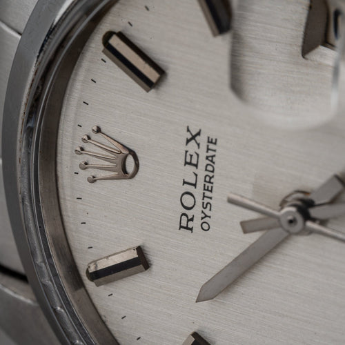 Rolex Oyster Date Precision - Montre Linen en acier 58 Facettes TOT-02172