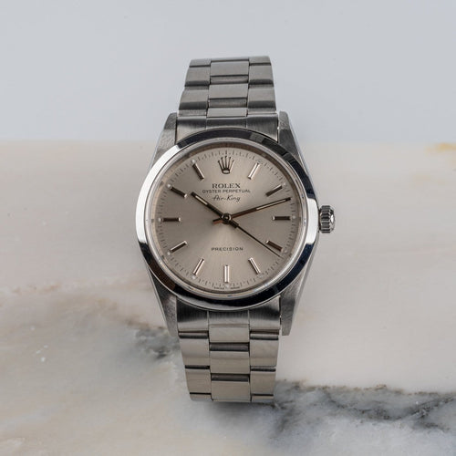 Montre Rolex Oyster Perpetual Air-King - Montre en acier 58 Facettes TOT-02153