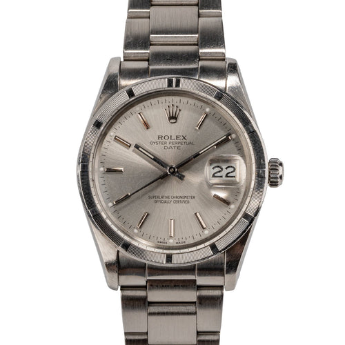 Rolex Oyster Perpetual Date 15010 - Montre en acier 58 Facettes TOT-02158