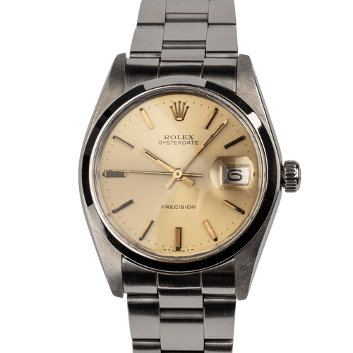 Montre Rolex - Montre Oyster Precision Date 6694 en acier 58 Facettes TOT-02026