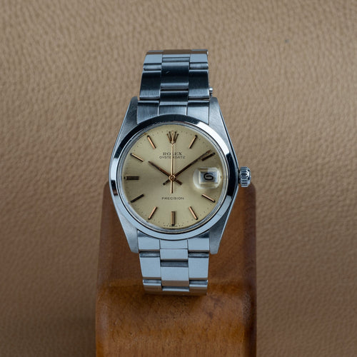 Rolex Oyster Precision Date - Montre en acier référence 6694 58 Facettes TOT-02026