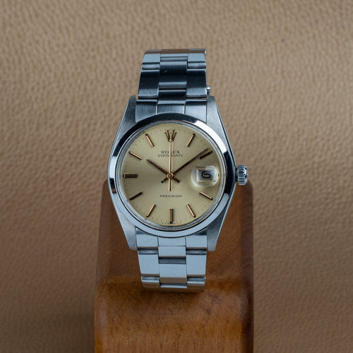 Montre Rolex - Montre Oyster Precision Date 6694 en acier 58 Facettes TOT-02026