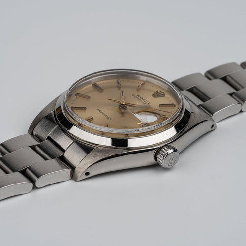 Rolex Oyster Precision Date - Montre en acier référence 6694 58 Facettes TOT-02026