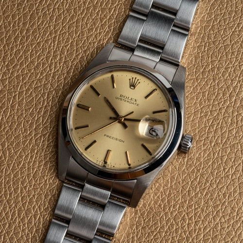 Rolex Oyster Precision Date - Montre en acier référence 6694 58 Facettes TOT-02026