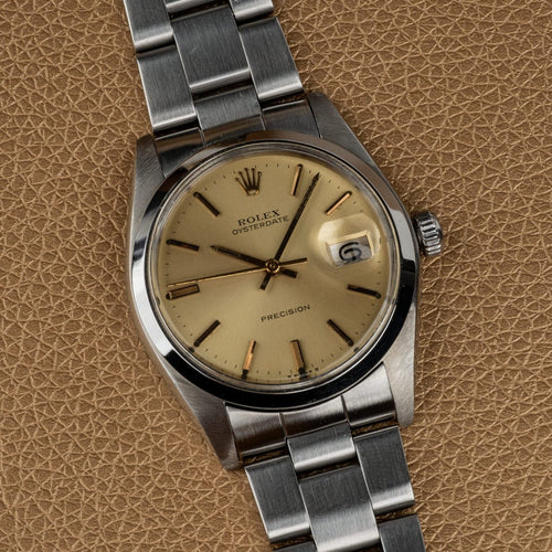 Montre Rolex - Montre Oyster Precision Date 6694 en acier 58 Facettes TOT-02026
