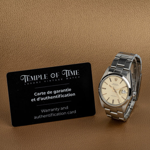 Rolex Oyster Precision Date - Montre en acier référence 6694 58 Facettes TOT-02026