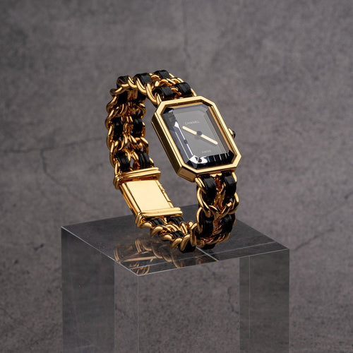 Montre Chanel Première - Montre H0001 en plaqué or 58 Facettes TOT-02055