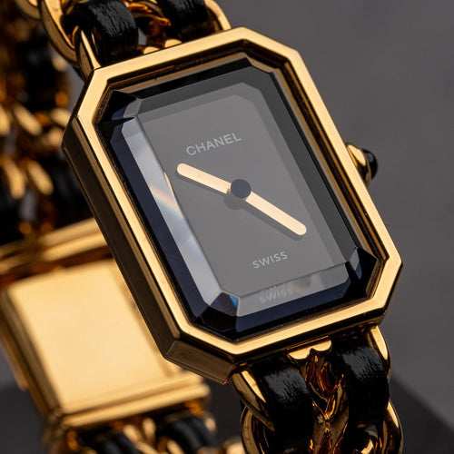 Montre Chanel Première - Montre H0001 en plaqué or 58 Facettes TOT-02055