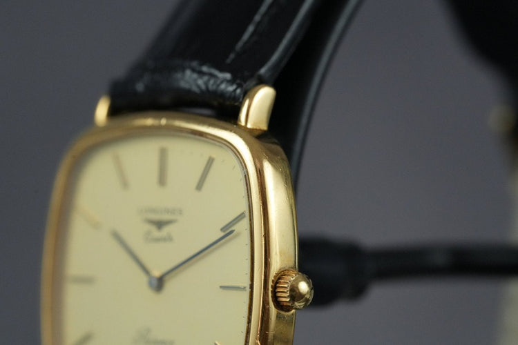 Montre Longines Présence - Montre Quartz plaqué or 58 Facettes TOT-01398