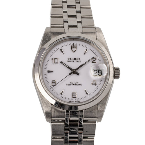 Tudor Prince Date - Montre en acier 58 Facettes TOT-02160