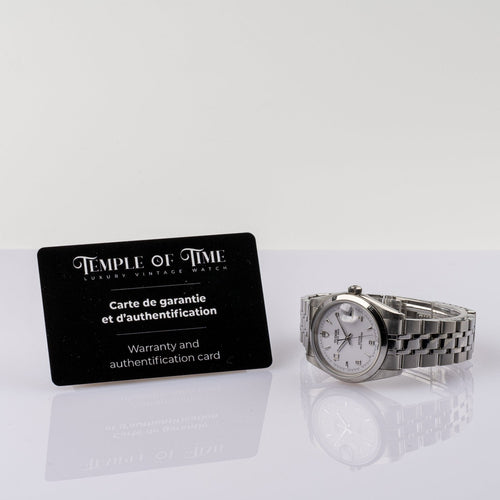 Tudor Prince Date - Montre en acier 58 Facettes TOT-02160