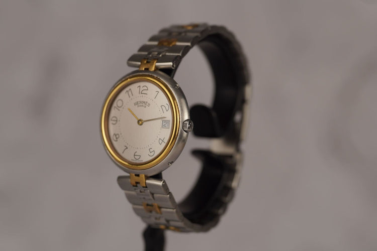Hermès Profile - Montre 80.03 en acier 58 Facettes TOT-10933