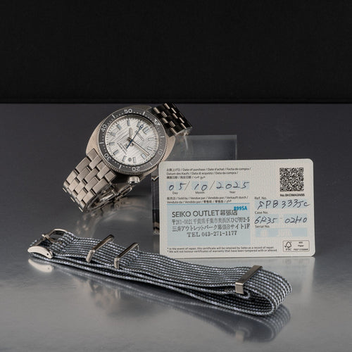 Seiko Prospex Save the Ocean - Montre SPB333JC en acier 58 Facettes TOT-02111