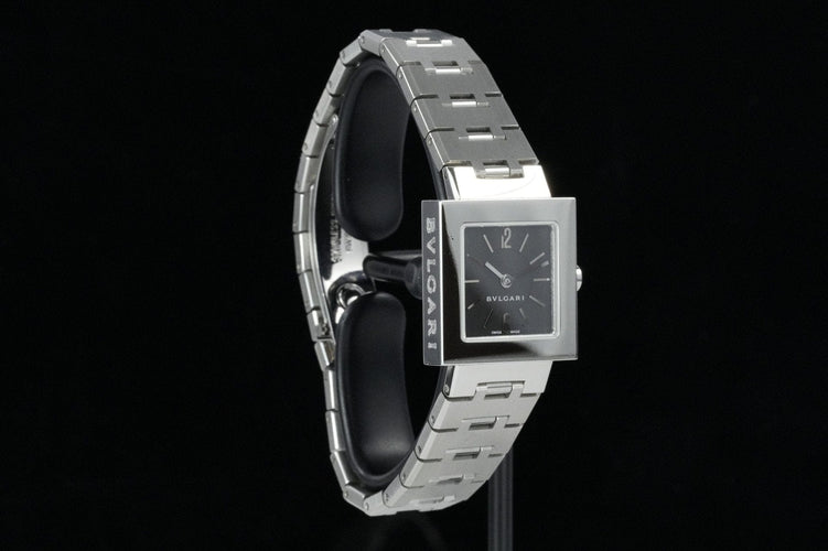 Bulgari Quadrato - Montre femme en acier 58 Facettes TOT-01728