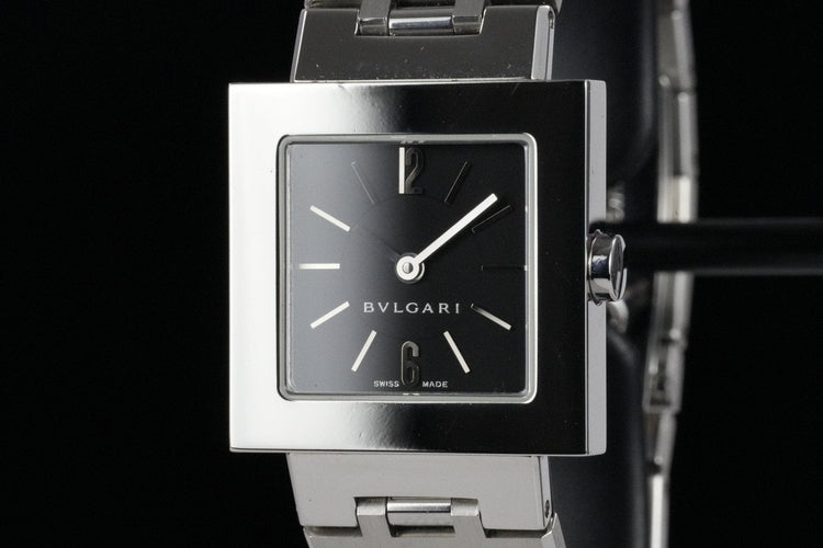 Bulgari Quadrato - Montre femme en acier 58 Facettes TOT-01728
