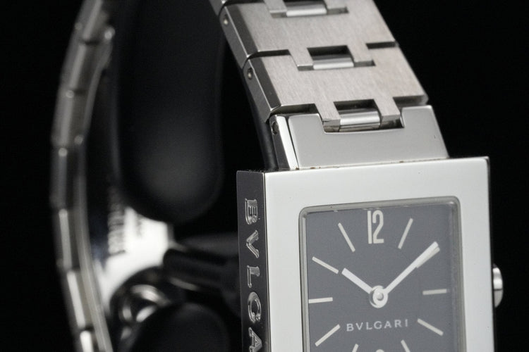 Bulgari Quadrato - Montre femme en acier 58 Facettes TOT-01728