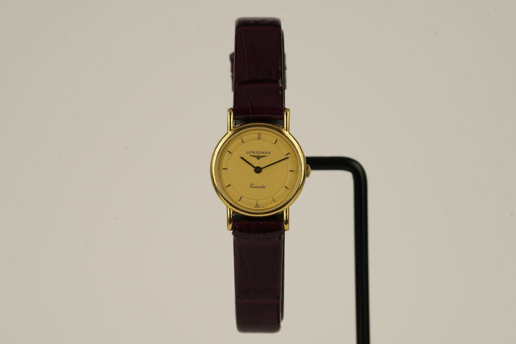 Longines - Montre Quartz 153 6902 plaqué or 58 Facettes TOT-01467