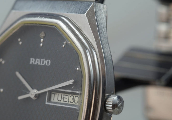 Montre Rado - Montre Quartz Day Date 114.3479.4 58 Facettes TOT-11208