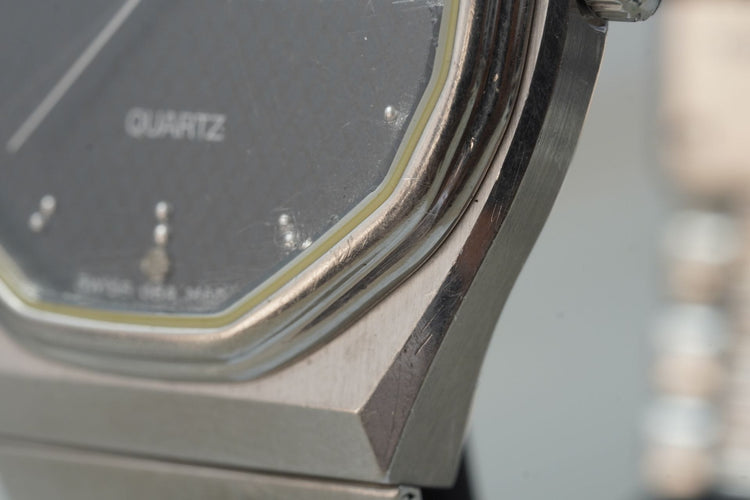 Rado Quartz - Montre Day Date en acier 58 Facettes TOT-11208
