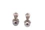 Boucles d'oreilles Boucles d'oreilles en or 18k, perles de Tahiti et diamants 58 Facettes 27777