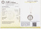Collier Collier point de lumière - Pendentif diamant 1,13 ct en or rose 18 ct 58 Facettes 431