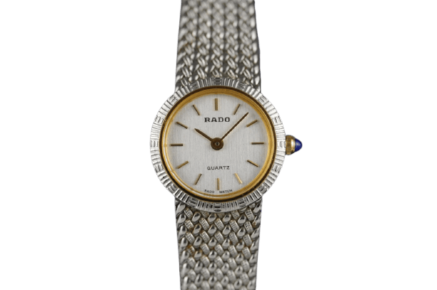 Montre Rado Quartz - Montre femme vintage en acier 58 Facettes TOT-10786