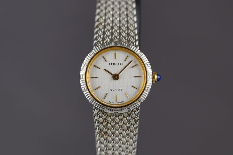 Montre Rado Quartz - Montre femme vintage en acier 58 Facettes TOT-10786