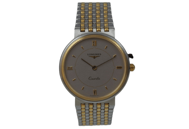 Longines Quartz - Montre unisexe en acier bicolore 58 Facettes TOT-11210